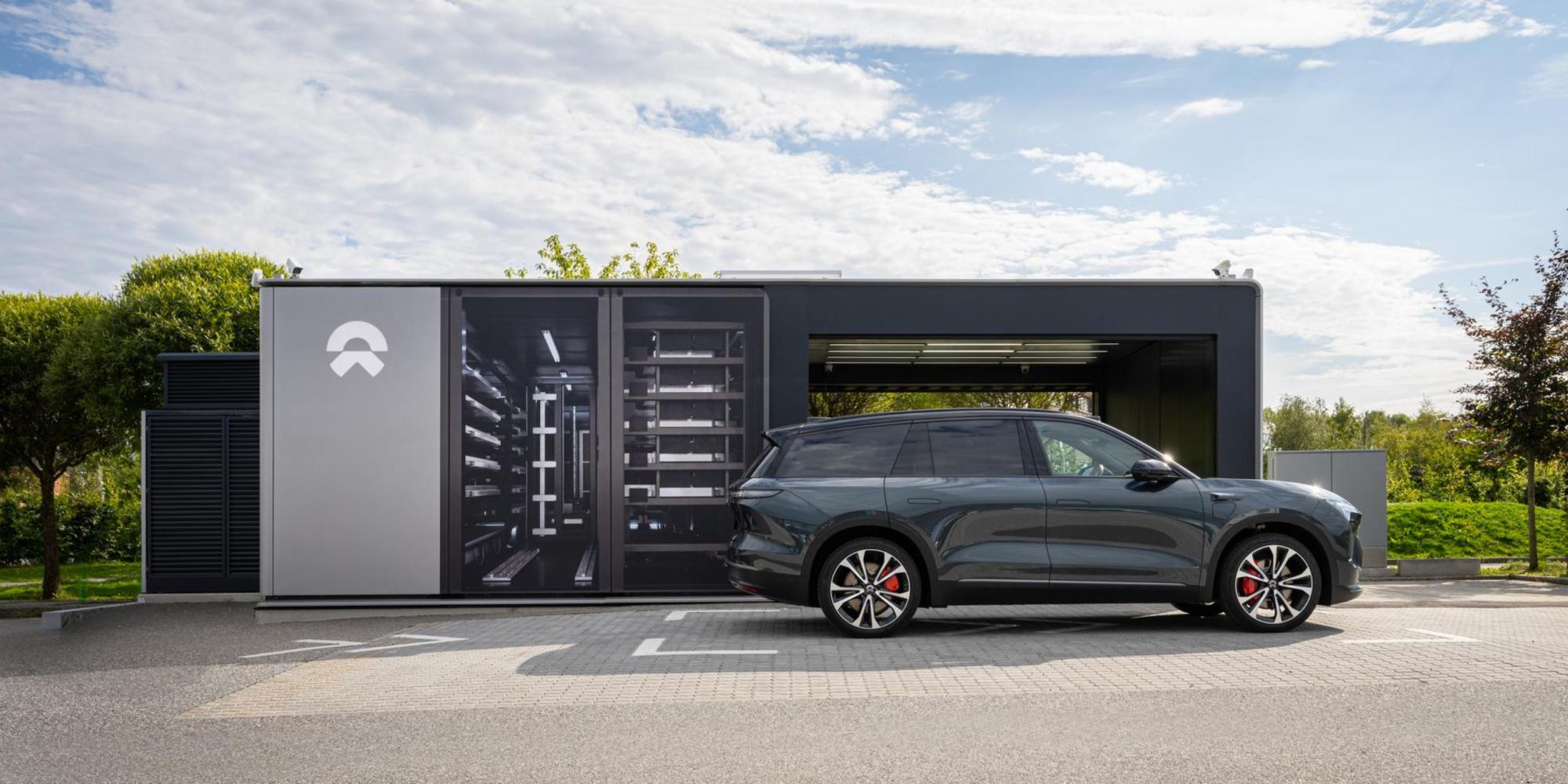 NIO EL6 Swap station