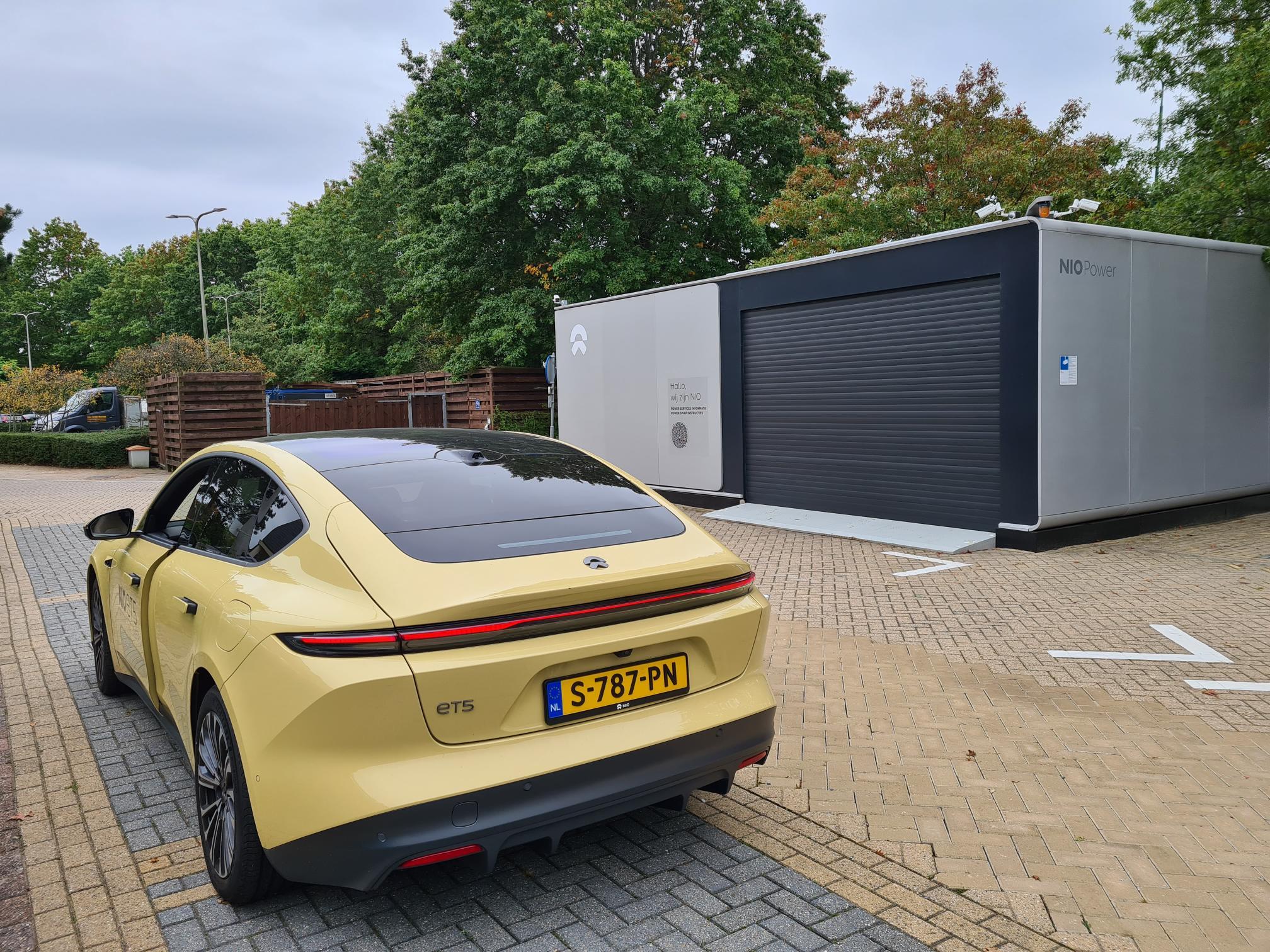 Testverslag Drivolution NIO ET5 Battery Swap Station