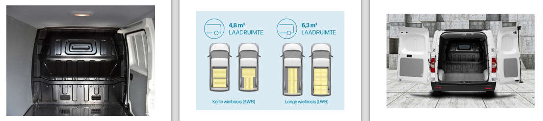 MAXUS eDELIVER 3 loading space