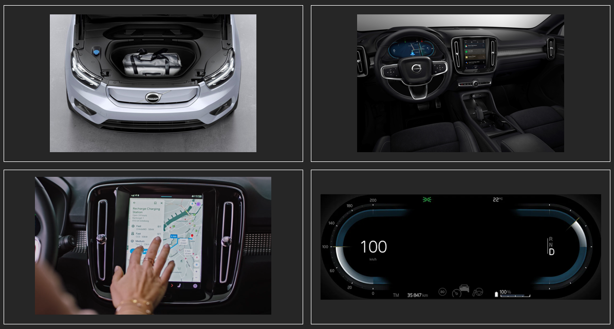 VOLVO XC40 P8 Recharge interior