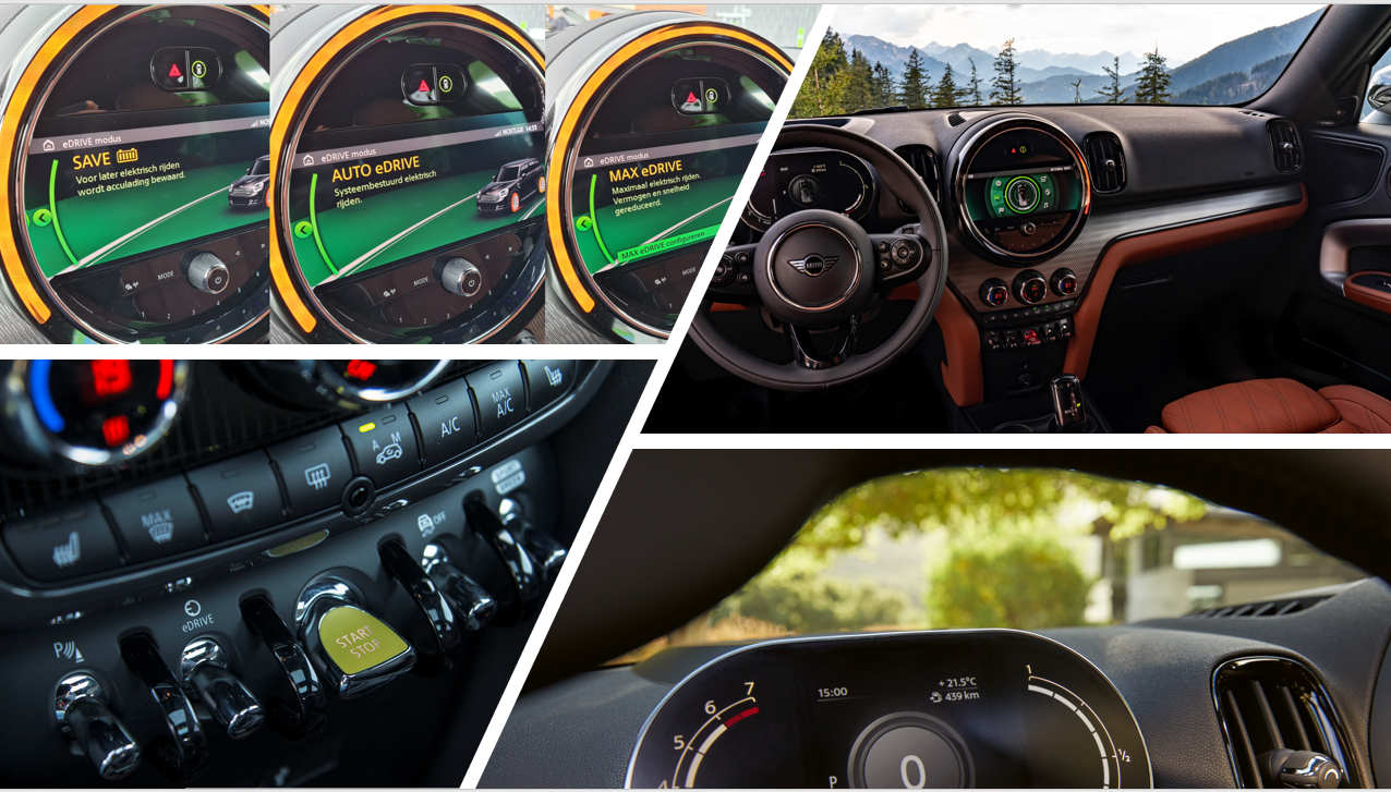 MINI S E Countryman ALL4 interior
