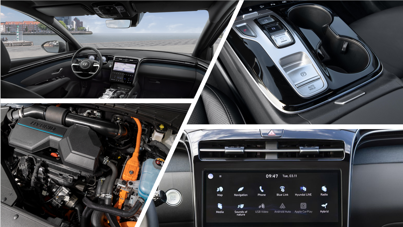 Hyundai Tucson HEV inside