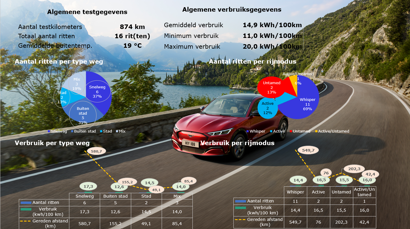 FORD MUSTANG Mach-E graphs