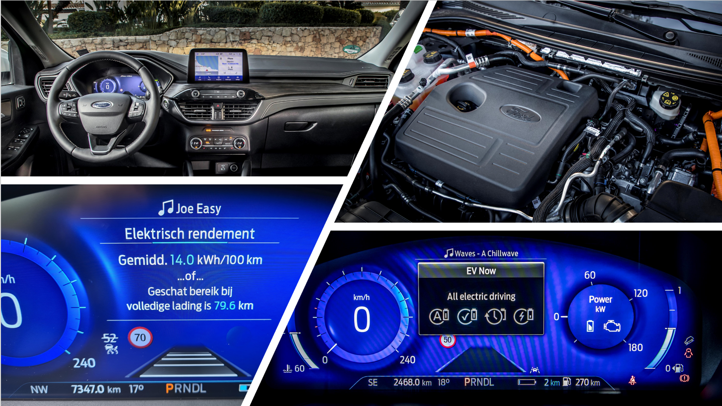 Ford Kuga Vignale 2.5i EcoBoost PHEV Driving &amp; comfort