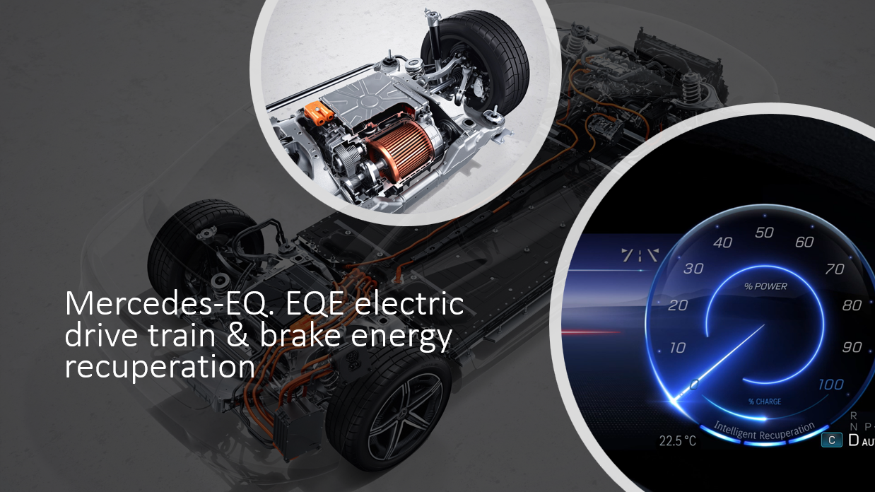 Testverslag Drivolution Mercedes-Benz EQE 350+ power train