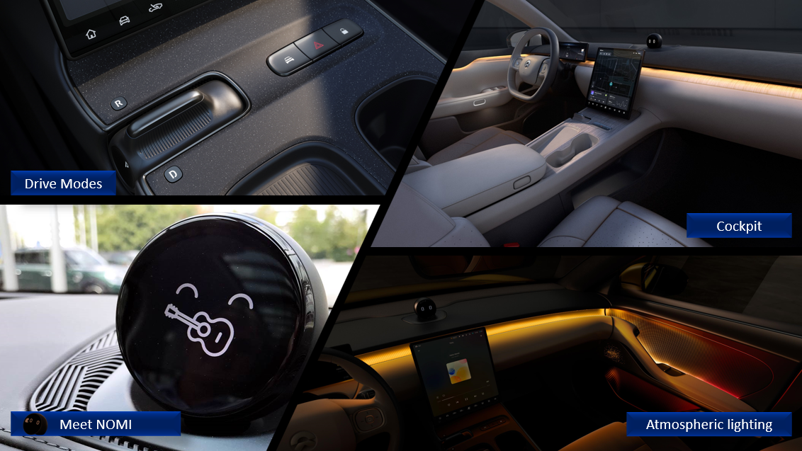 Test review DrivOlution NIO ET5 75 kWh interior
