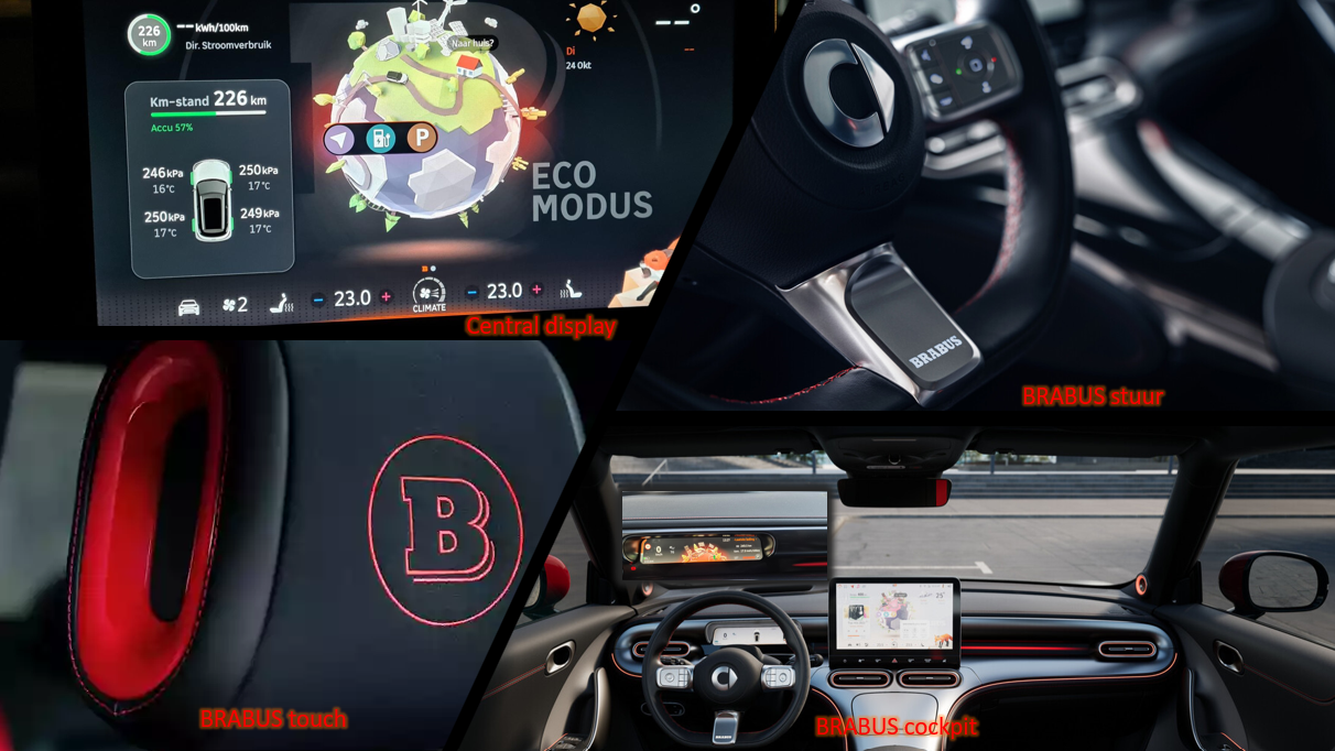Testverslag DrivOlution smart # 1 BRABUS interieur