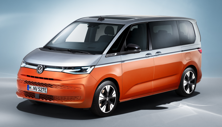 Testverslag Drivolution VW T7 Multivan - front view