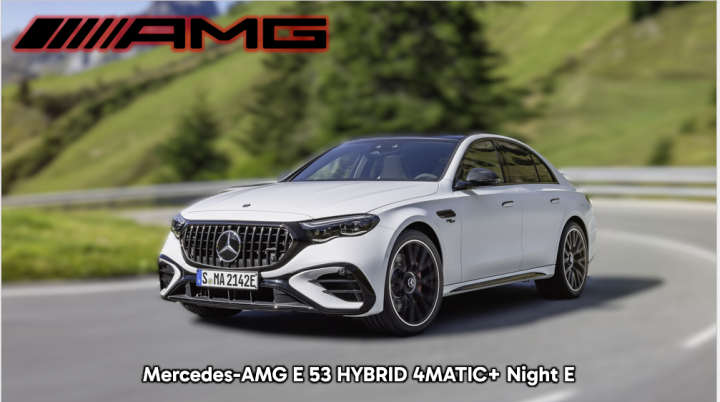 Mercedes-AMG E 53 HYBRID - front