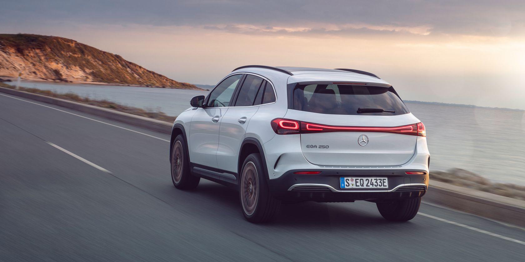 Testverslag Mercedes-Benz EQA rear view