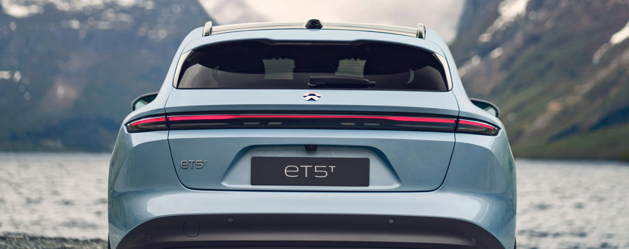 Testverslag Drivolution NIO ET5T 100 kWh rear view