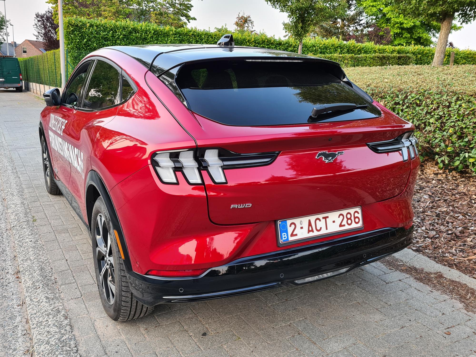 FORD MUSTANG Mach-E Rear View