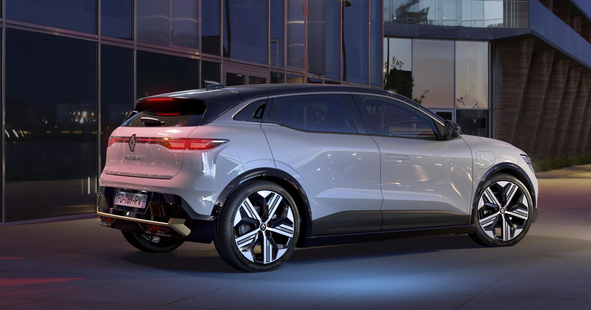 Testverslag Drivolution Renault Mégane E-Tech Electric rear view