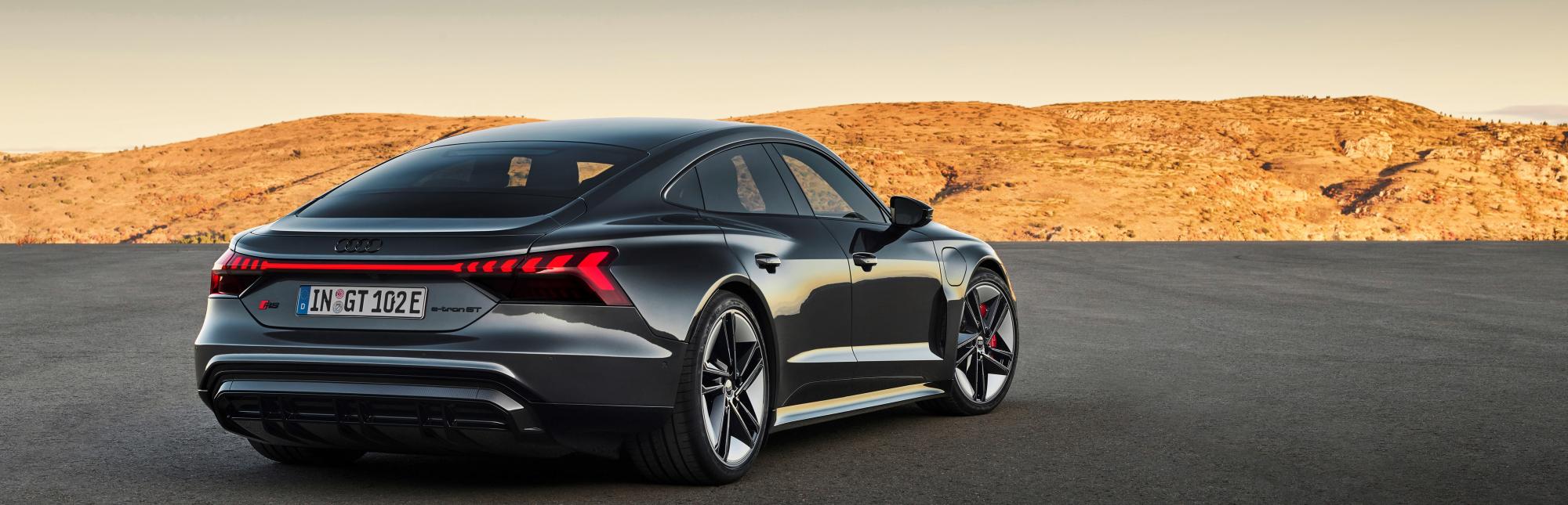 Testverslag Audi e-tron GT quattro rear