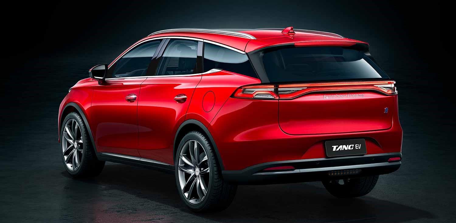 Testverslag Drivolution BYD TANG rear view