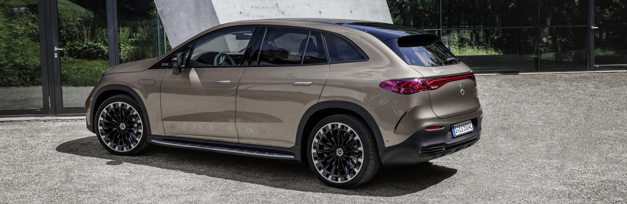 Testverslag DrivOlution Mercedes-Benz EQE SUV rear view