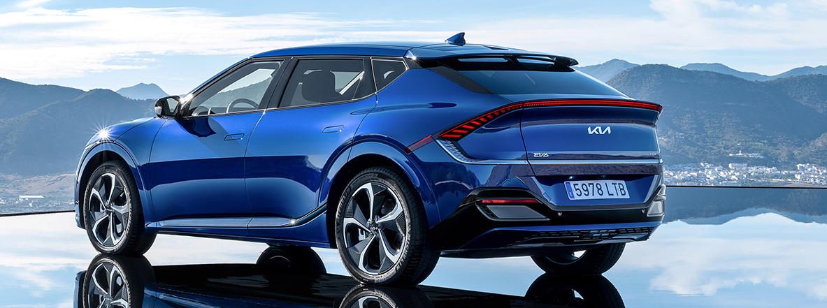 Testverslag KIA EV6 GTline back view