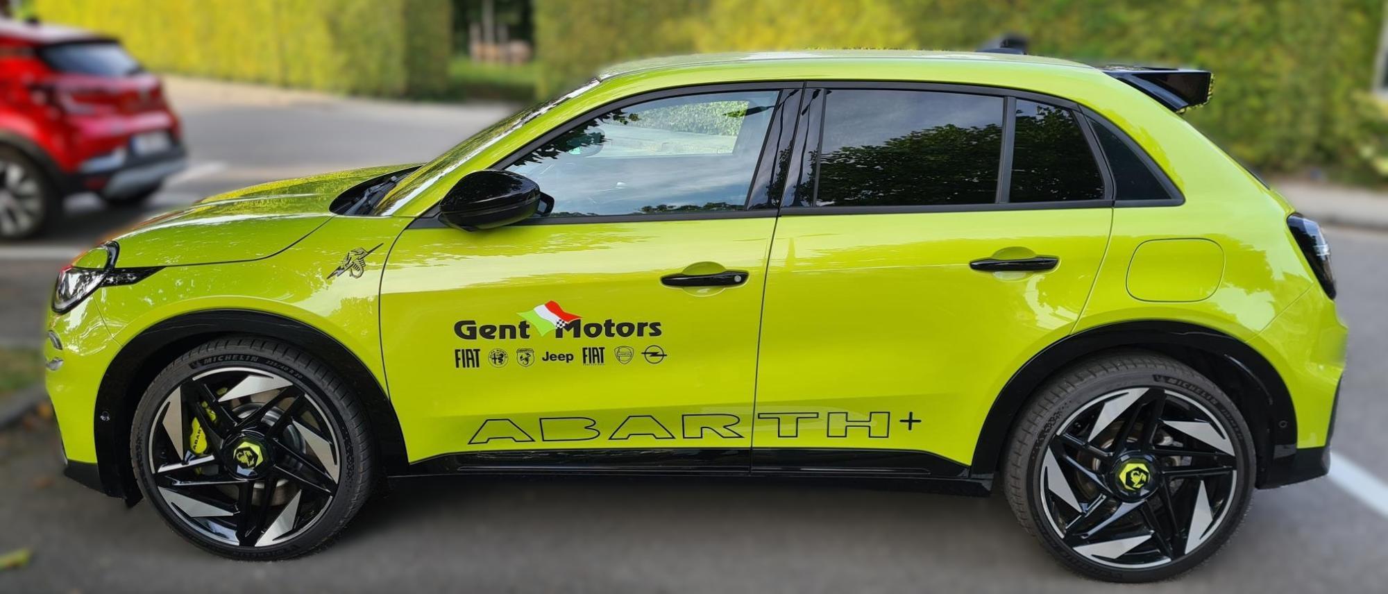 Impressie Abarth 600e - back