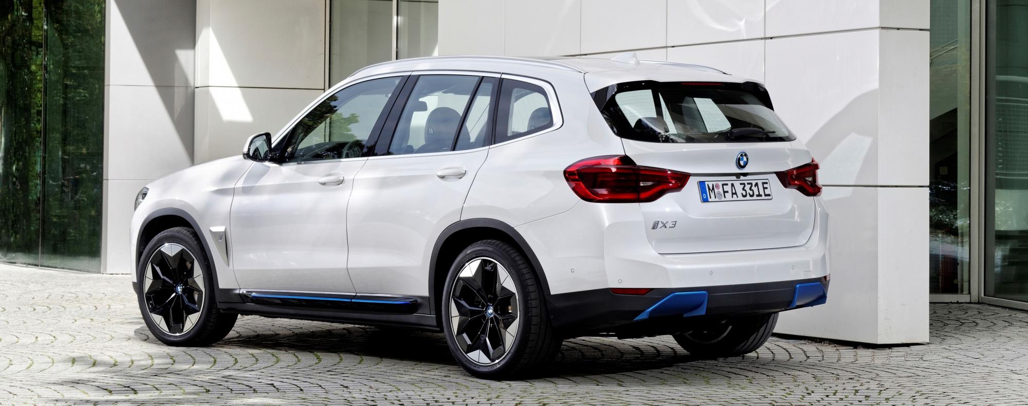 BMW iX3 rear view