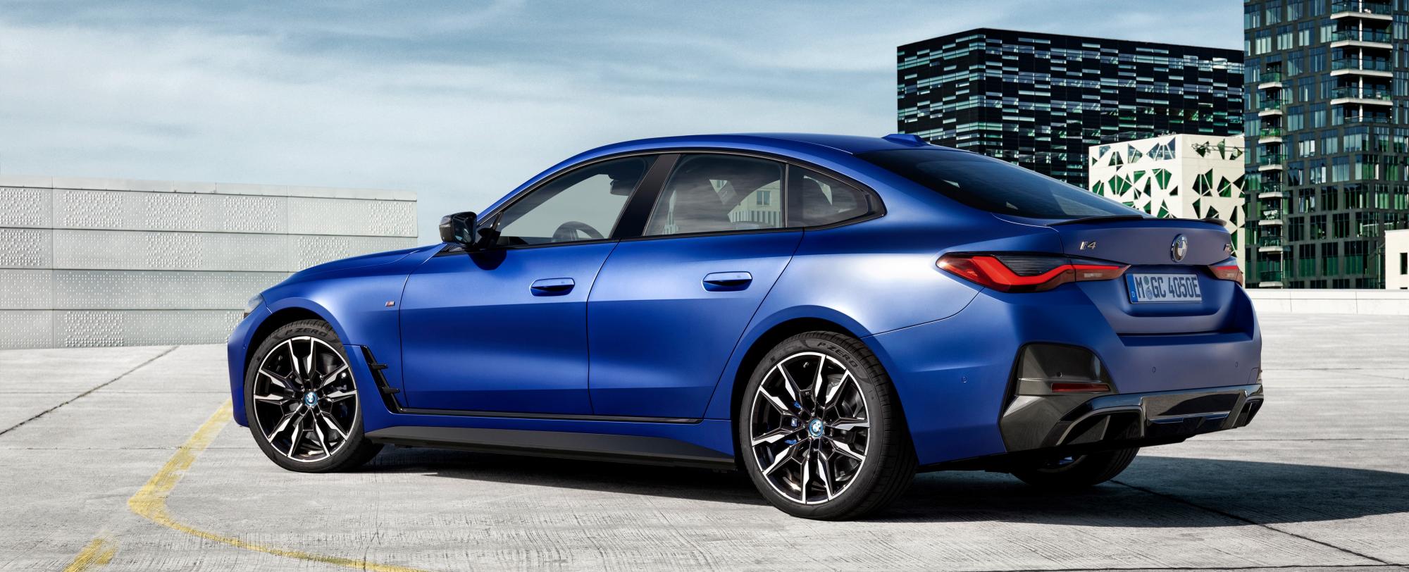 Testverslag BMW i4 M50 rear view