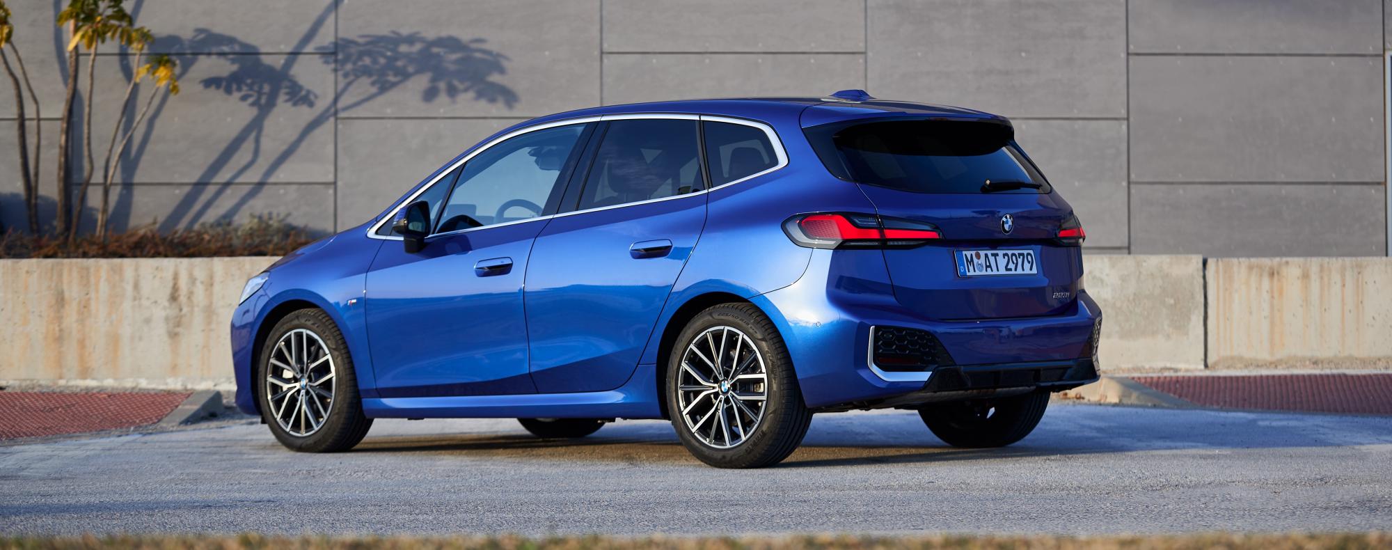 Testverslag Drivolution BMW 218d Active Tourer rear view
