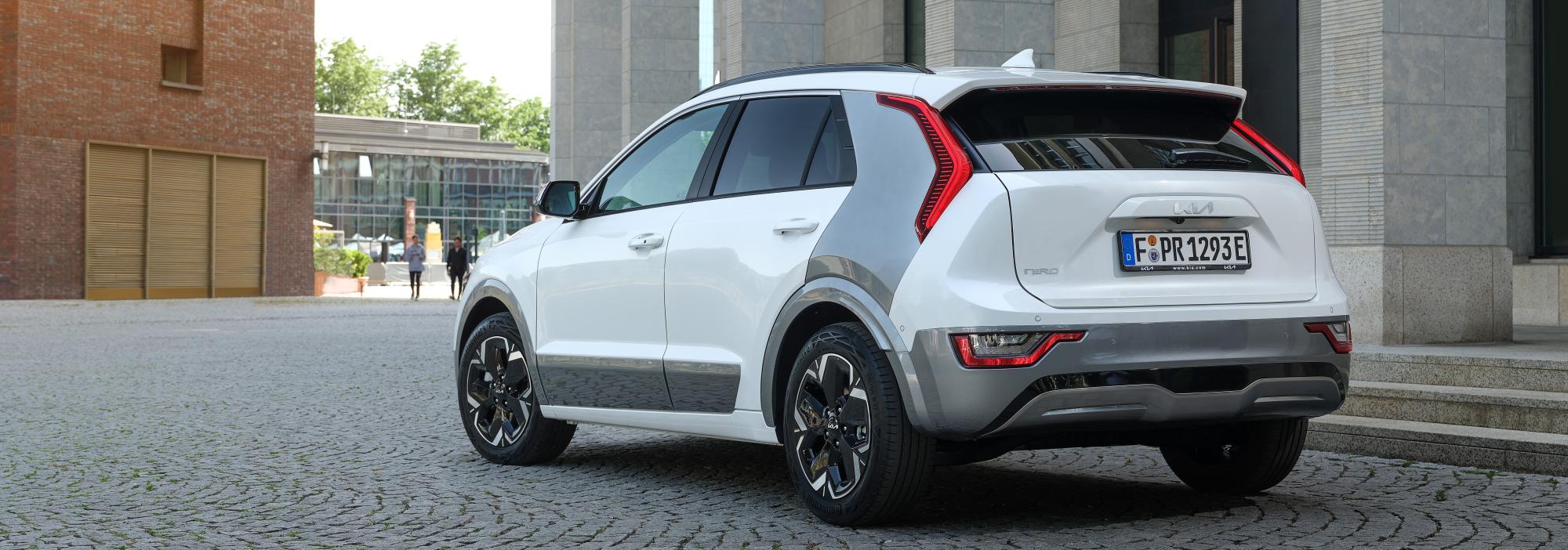 Testverslag Drivolution Kia Niro EV rear view
