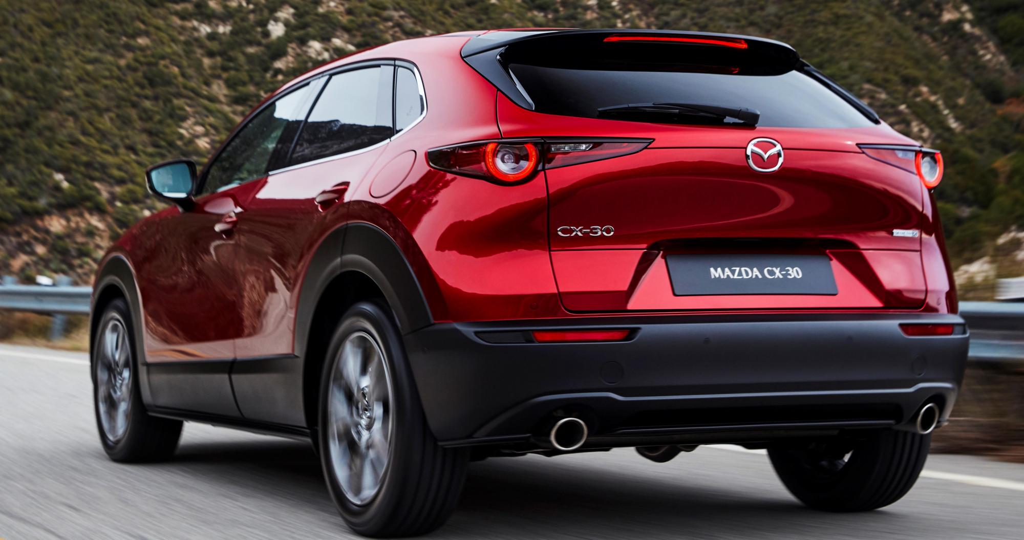 Mazda CX-30 rear