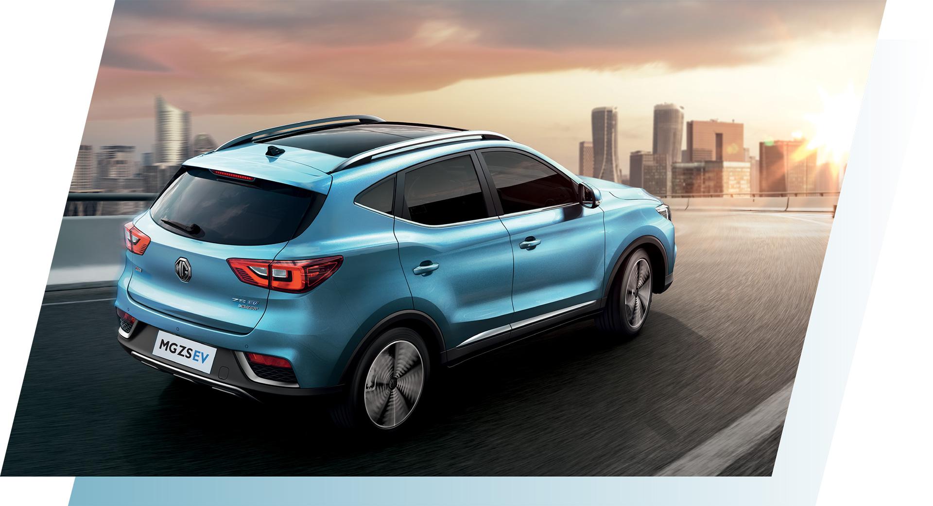 MG ZS EV Rear view