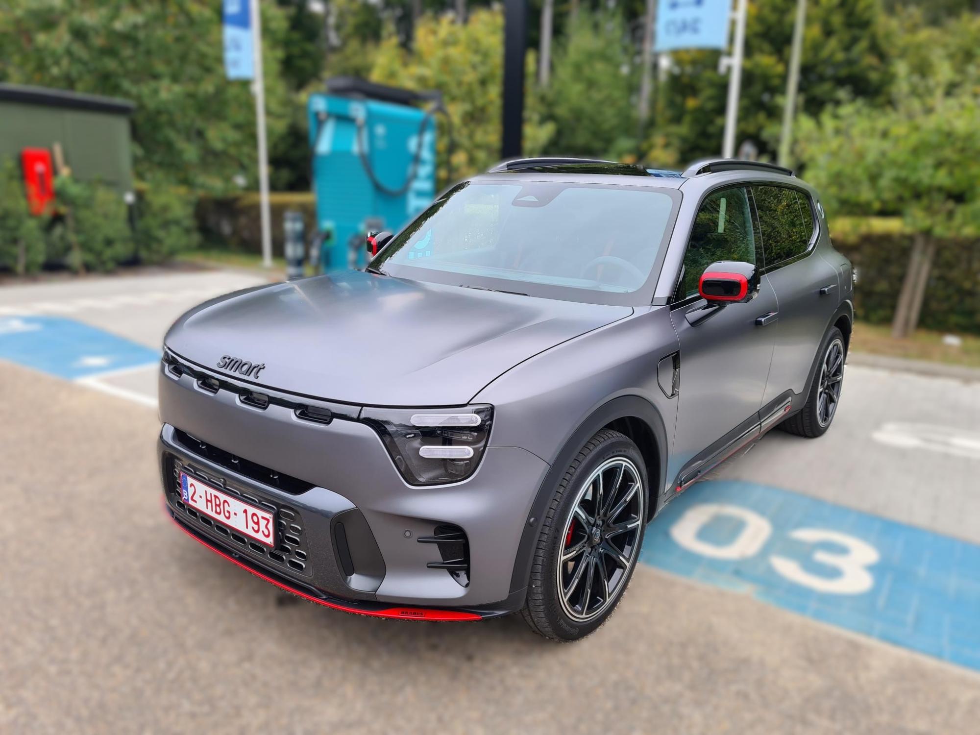 Testverslag smart #5 BRABUS side view